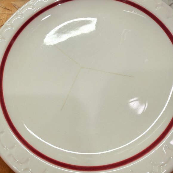 4 1950's Restaurant Bread and Butter Plates - Picture 6 of 11